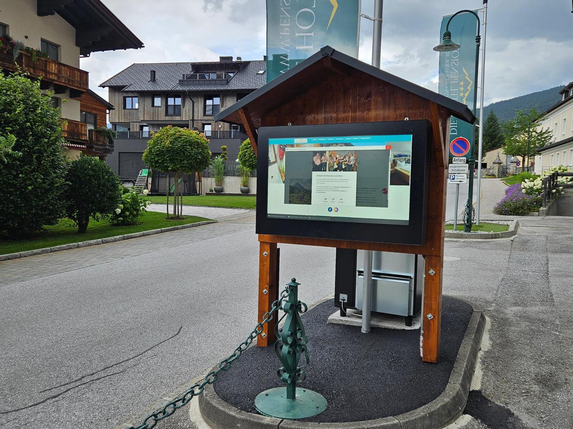 Oberauer Wagrain - Die Eco Familien Hotelpension B&B エクステリア 写真