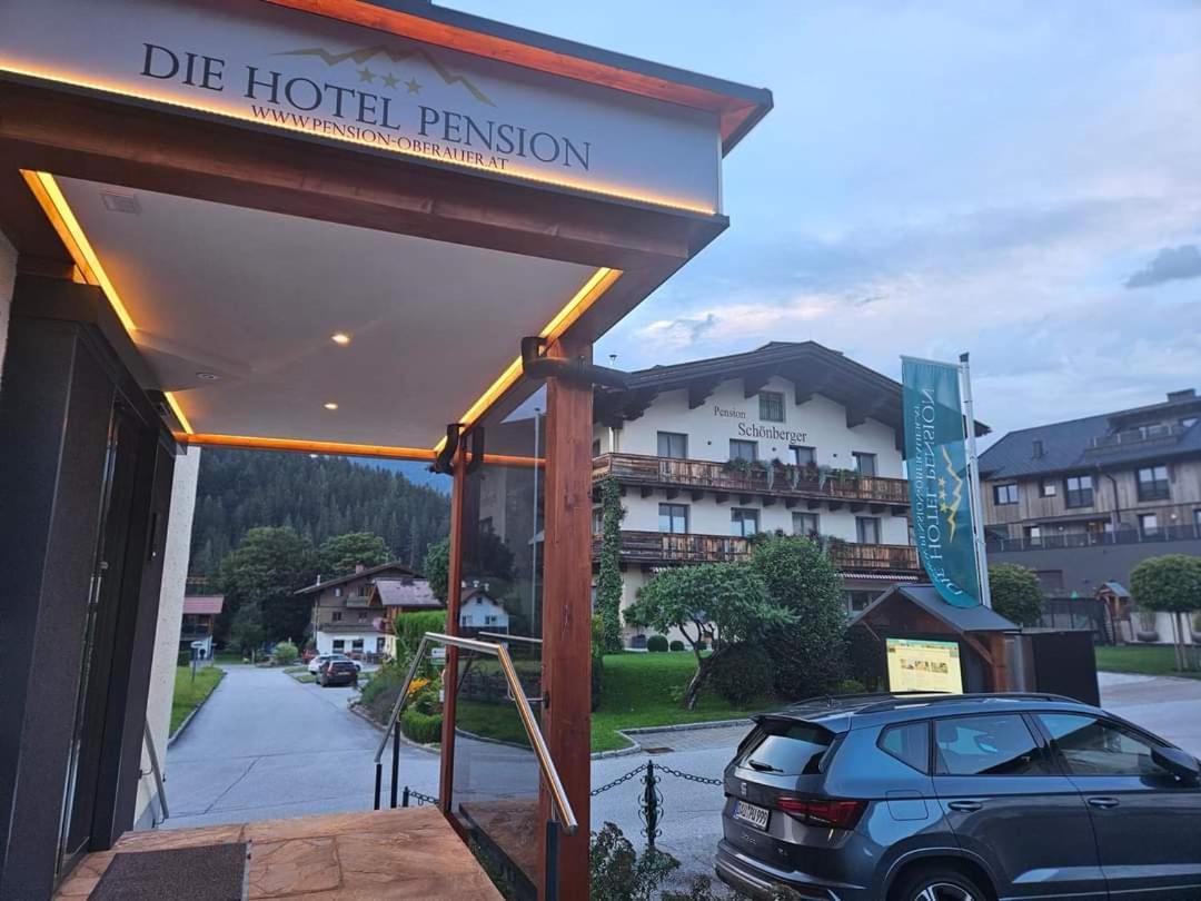 Oberauer Wagrain - Die Eco Familien Hotelpension B&B エクステリア 写真